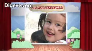 دانلود فایل آماده افترافکت تئاتر برای کودکان after effect theater for kids