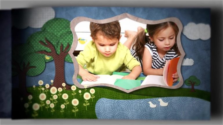 دانلود فایل آماده افترافکت کتاب رمان داستان after effect Story Time Book