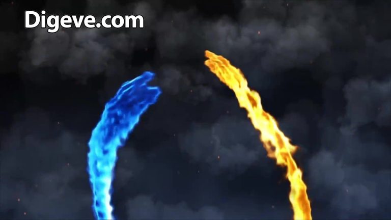 دانلود پروژه افترافکت لوگو موشن اژدهای سینمایی cinematic dragon reveal