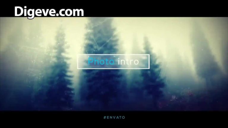 پروژه اماده افترافکت Elegant photo intro