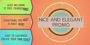 فایل آماده افترافکت تبلیغاتی زیبا و شیک Nice and Elegant Promo