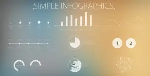 دانلود پروژه آماده افترافکت موشن گرافی Simple and Modern Infographics