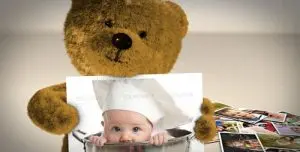 فایل افترافکت عروسک تدی teddy present