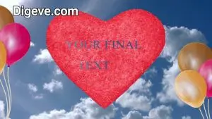 دانلود پروژه آماده افترافکت اسلایدشو تولد love