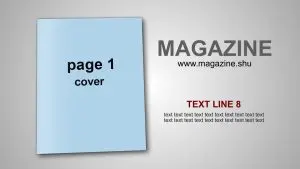 دانلود پروژه آماده افترافکت مجله و موکاپ new magazine