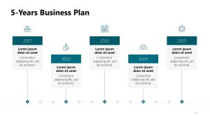 دانلود قالب پاورپوینت اینفوگرافی 5Years Business Plan-creative