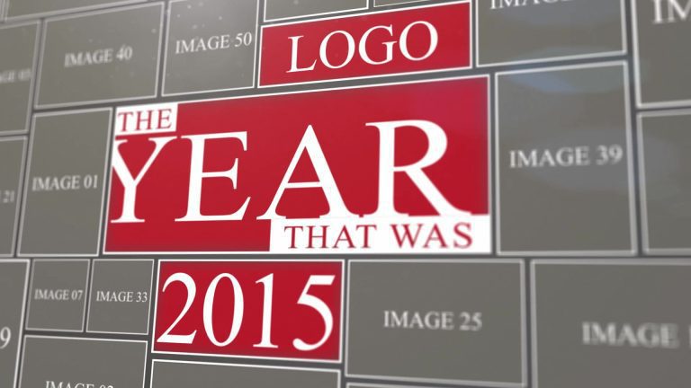 دانلود پروژه آماده افترافکت مرور خاطرات و عکس year in review