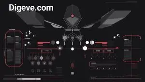دانلود پروژه آماده افترافکت پکیج المان HUD 4K PACK