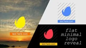 دانلود پروژه آماده افترافکت لوگو minimal logo reveal
