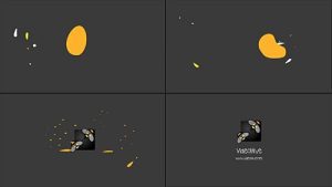 دانلود پروژه آماده افترافکت موشن لوگو happy walk logo reveal