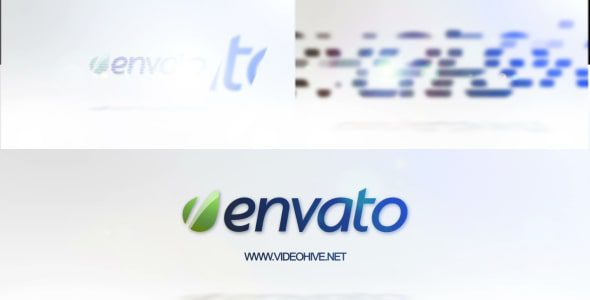 دانلود پروژه آماده افترافکت لوگو clean white logo