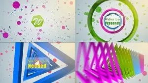 دانلود پروژه آماده افترافکت لوگو Shape Logo Reveal