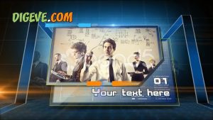 دانلود پروژه آماده افترافکت معرفی اسلایدشو corporate presentation