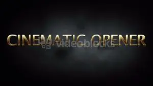 دانلود پروژه آماده افترافکت تایتل سینمایی Cinematic Opener