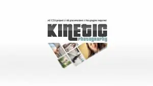 دانلود پروژه آماده افترافکت آلبوم عکس Kineti Photography