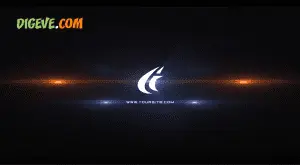 دانلود پروژه آماده افترافکت لوگو شرکتی Fast Particle Reveal