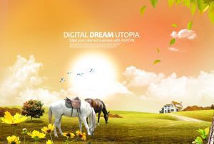 دانلود طرح لایه باز حیوانات و طبیعت