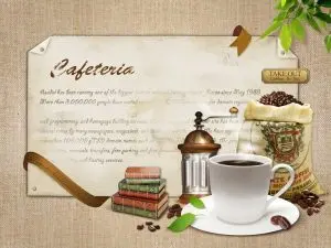 دانلود طرح لایه باز قهوه
