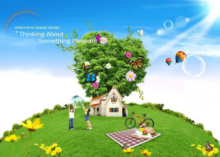 دانلودفایل لایه باز تفریح در فضای سبز