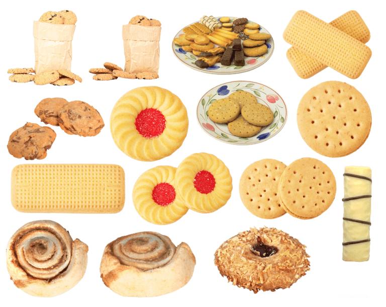 دانلود فایل لایه باز انواع بیسکویت و شیرینی