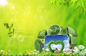 دانلودفایل لایه باز طبیعت و موسیقی