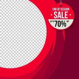 دانلود وکتور لایه باز تخفیف هفتاد درصدی