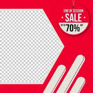 دانلود وکتور لایه باز تخفیف هفتاد درصدی
