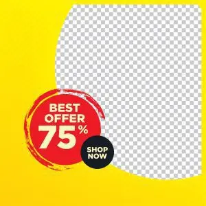 دانلود وکتور لایه باز تخفیف هفتاد و پنج درصدی