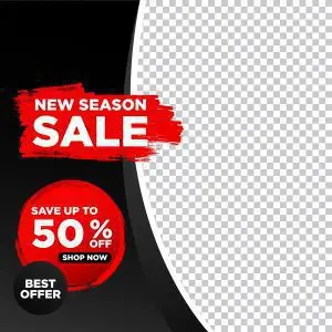 دانلودطرح لایه باز تخفیف فروش محصول