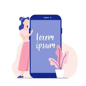دانلود وکتور لایه باز موبایل