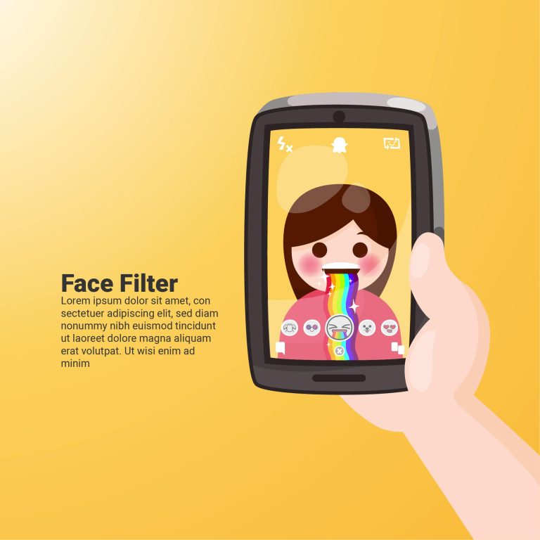 دانلود وکتور لایه باز فیلتر صورت