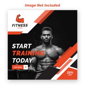 دانلود طرح لایه باز قالب پست باشگاه بدنسازی