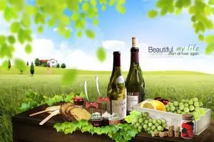 دانلود طرح لایه باز تفریح در طبیعت