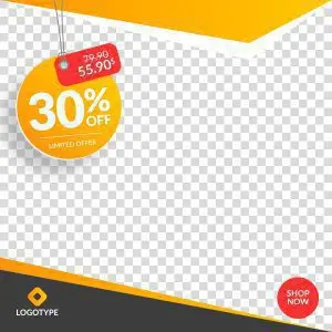 دانلود وکتور لایه باز فروش و تخفیف سی درصدی