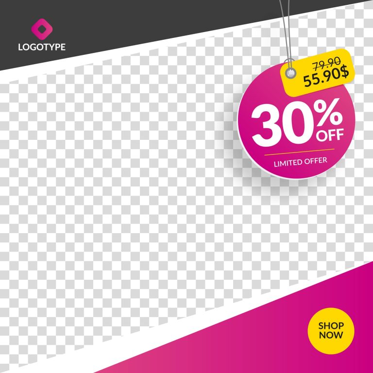 دانلود وکتور لایه باز فروش و تخفیف سی درصدی