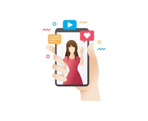 دانلود وکتور لایه باز المان های فضای مجازی social media