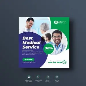 دانلود وکتور لایه باز دکتر و بیمار