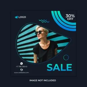 دانلود وکتور لایه باز فروش محصول با تخفیف