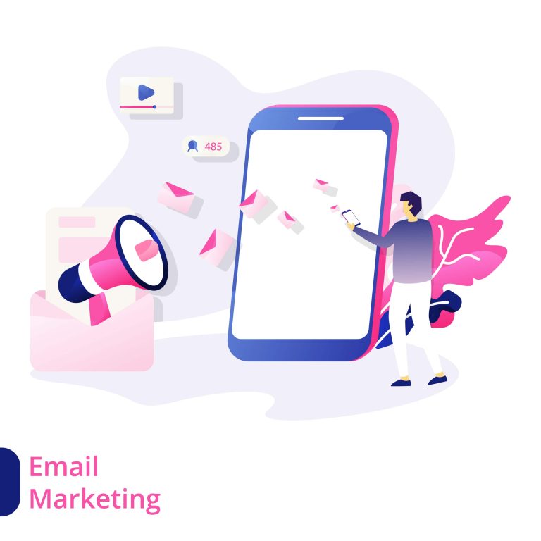 دانلود وکتور لایه باز ایمیل ،مارکتینگ