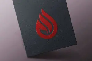 دانلود طرح لایه باز لوگو شرکت گاز و شعله آتش