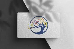 دانلود طرح لایه باز لوگو درخت