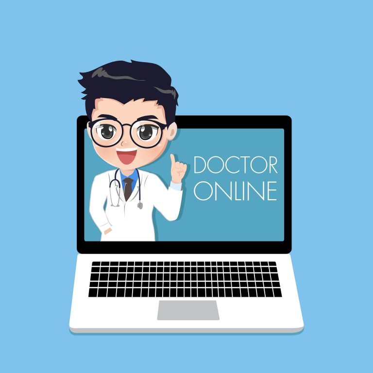 دانلود وکتور لایه باز دکتر آنلاین
