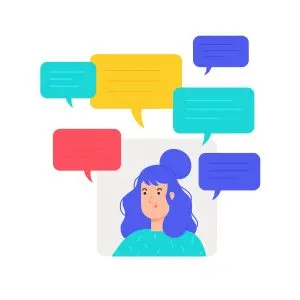 دانلود وکتور لایه باز فضای مجازی و پیام رسان ها