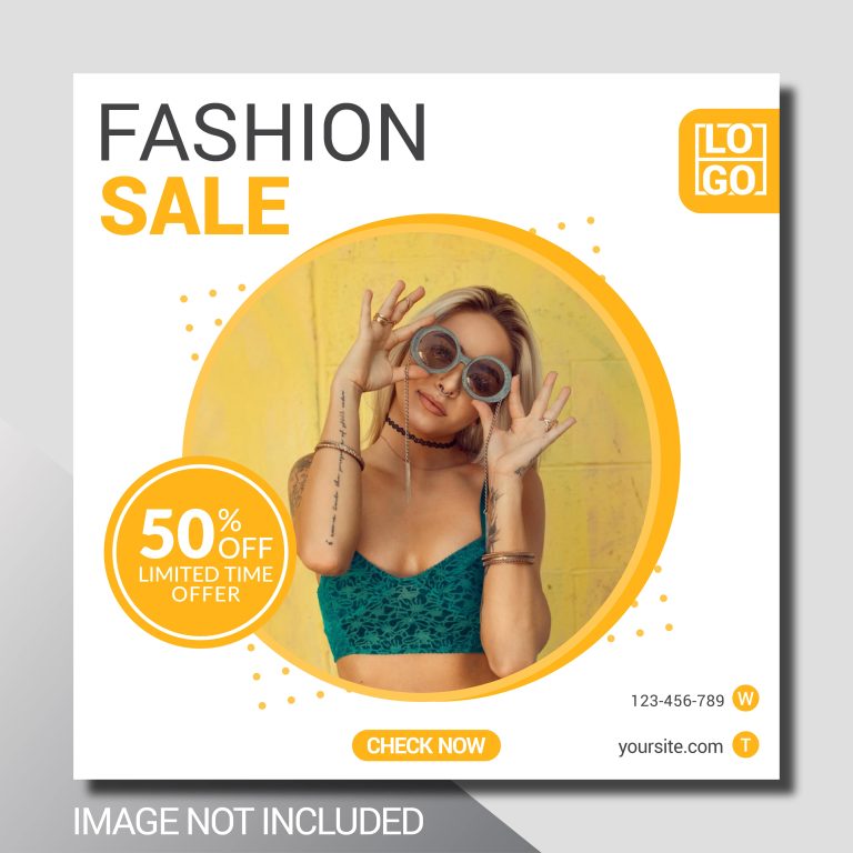 دانلود وکتور لایه باز فروش محصول با تخفیف ویژه