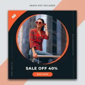 دانلود وکتور لایه باز فروش محصول با تخفیف