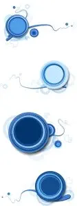 دانلود وکتور لایه باز حاشیه دایره