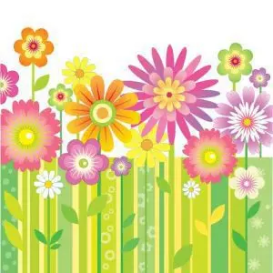 دانلود وکتور لایه باز پترن گل