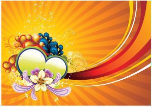 دانلود وکتور لایه باز پوستر عاشقانه و جشن