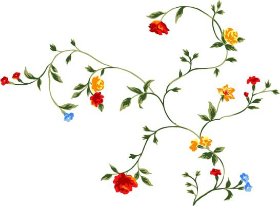 دانلود وکتور لایه باز گل