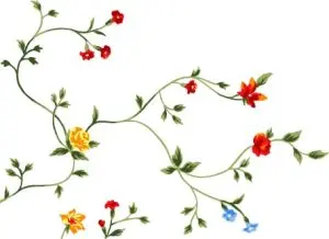 دانلود وکتور لایه باز گل